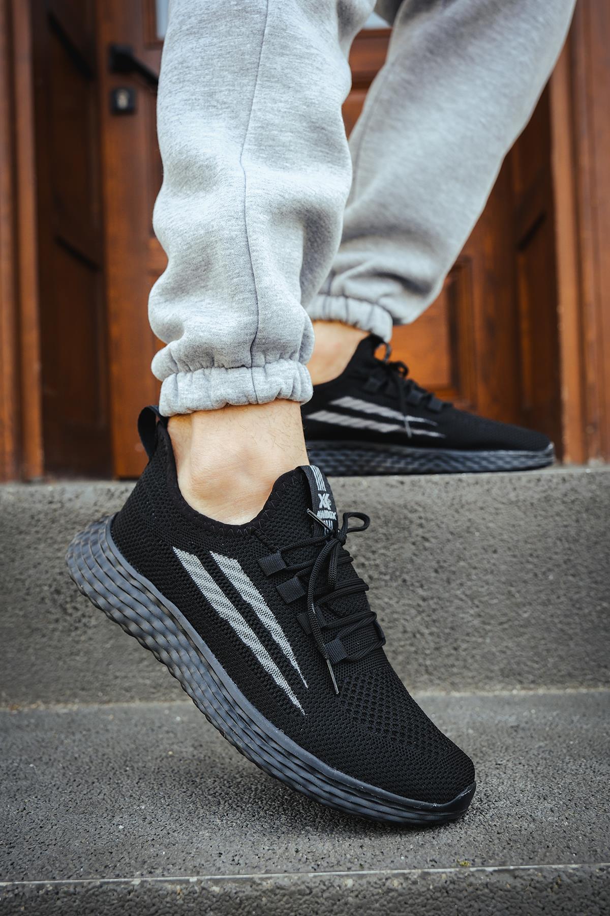 Awd 2023 Bağcıklı Fileli Hafif Taban Erkek Sneaker