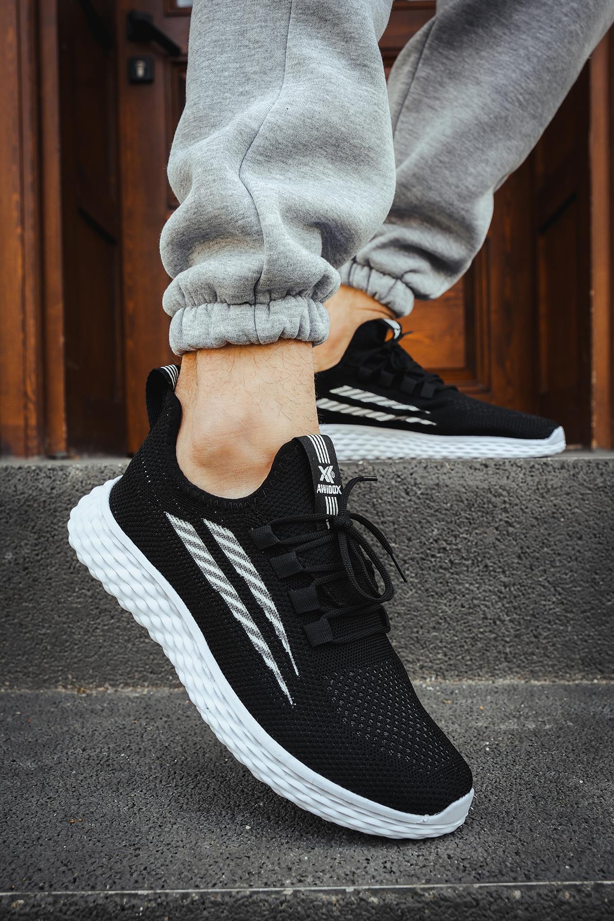 Awd 2023 Bağcıklı Fileli Hafif Taban Erkek Sneaker