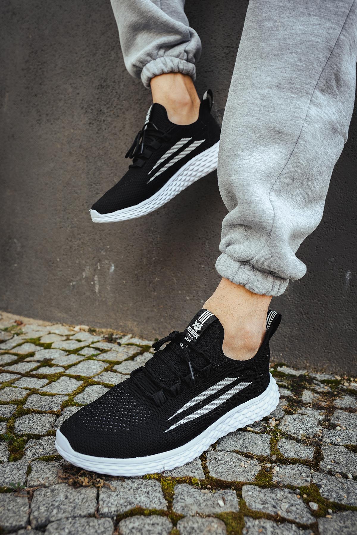 Awd 2023 Bağcıklı Fileli Hafif Taban Erkek Sneaker