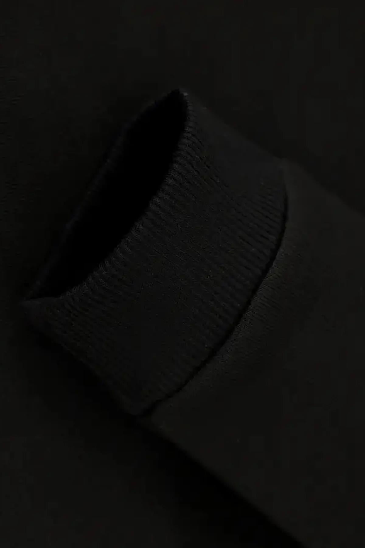 Be Real Ön Yazı Baskılı İçi Pamuklu Unisex Sweatshirt