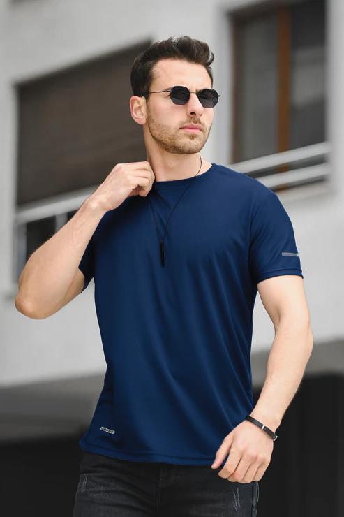 Cappi Mikro Polyester Slim Fit Perform Antrenman Sporcu Erkek Tshirt