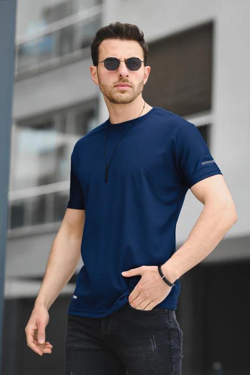 Cappi Mikro Polyester Slim Fit Perform Antrenman Sporcu Erkek Tshirt