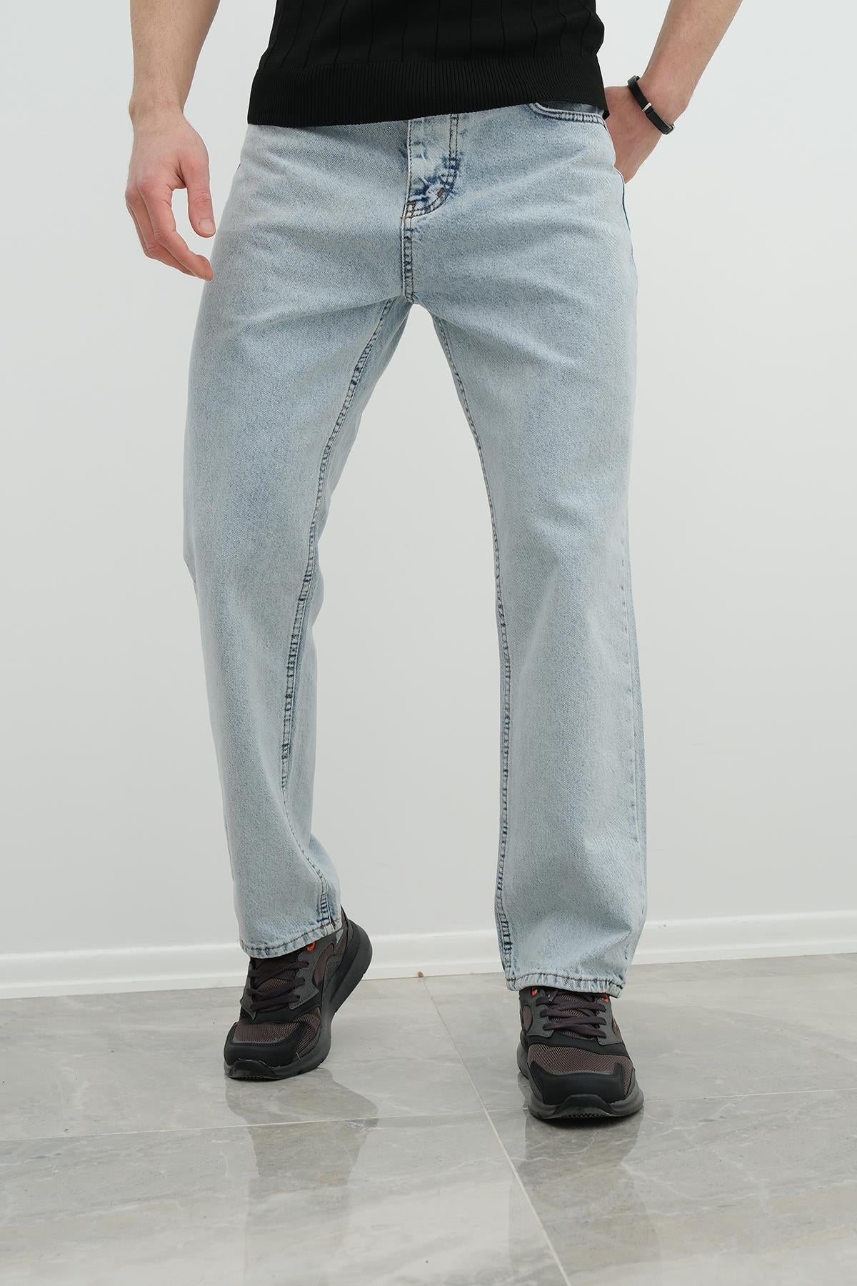 Cio 7150 Basic Baggy Fit Kot Pantolon