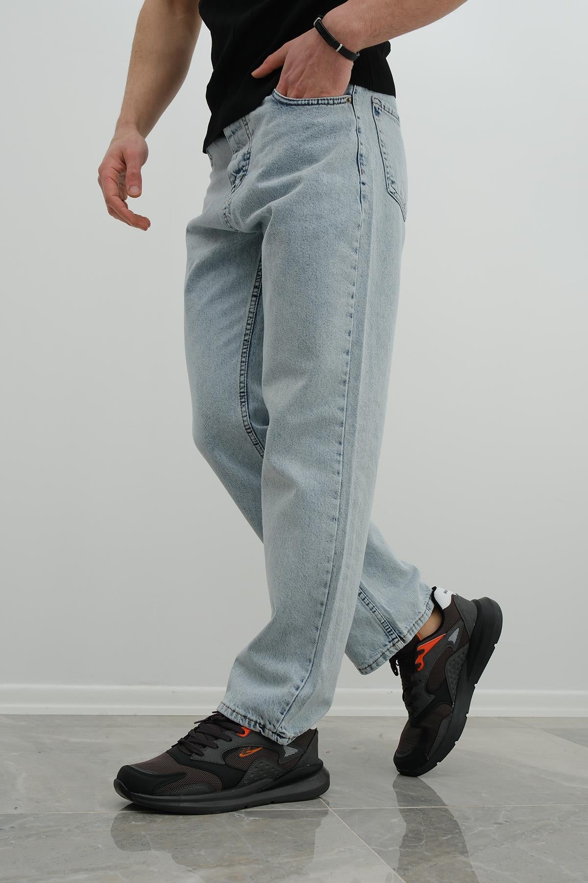 Cio 7150 Basic Baggy Fit Kot Pantolon