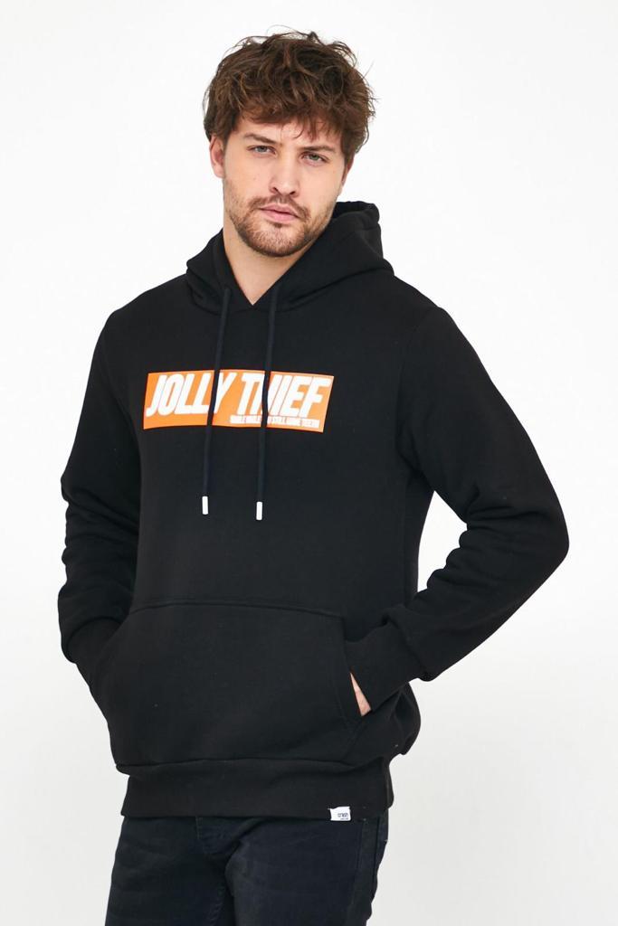 Claud Jolly Thief Baskılı Unisex Sweatshirt