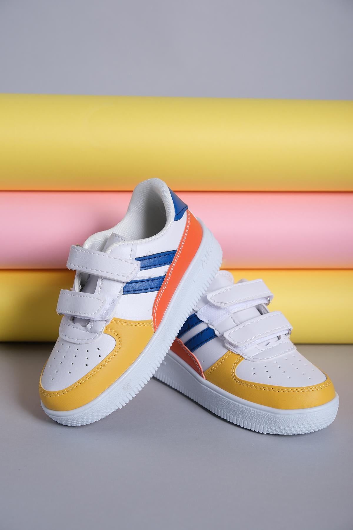 Razze Rahat Kalın Taban Bantlı Unisex Bebek Çocuk Sneaker