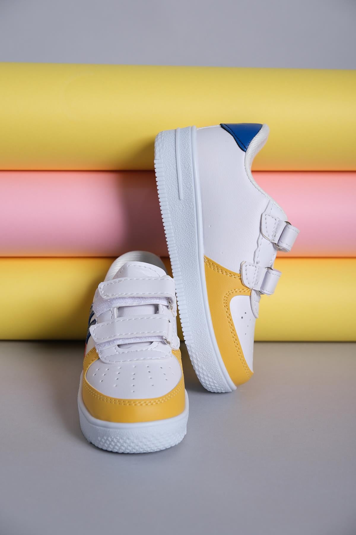 Razze Rahat Kalın Taban Bantlı Unisex Bebek Çocuk Sneaker