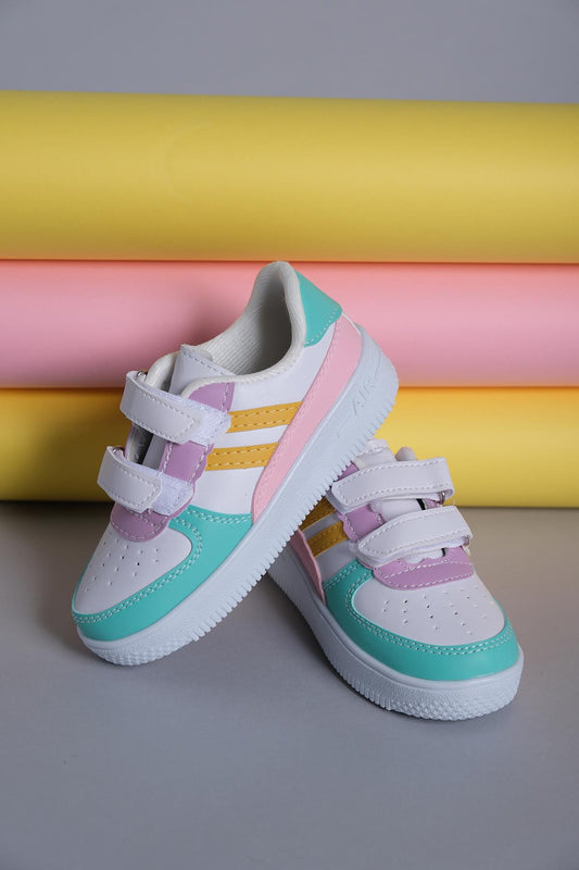 Razze Rahat Kalın Taban Bantlı Unisex Bebek Çocuk Sneaker