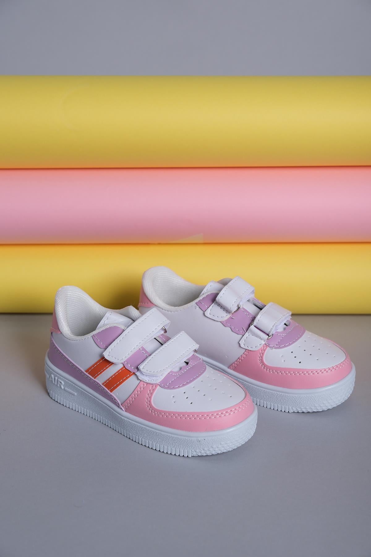 Razze Rahat Kalın Taban Bantlı Unisex Bebek Çocuk Sneaker