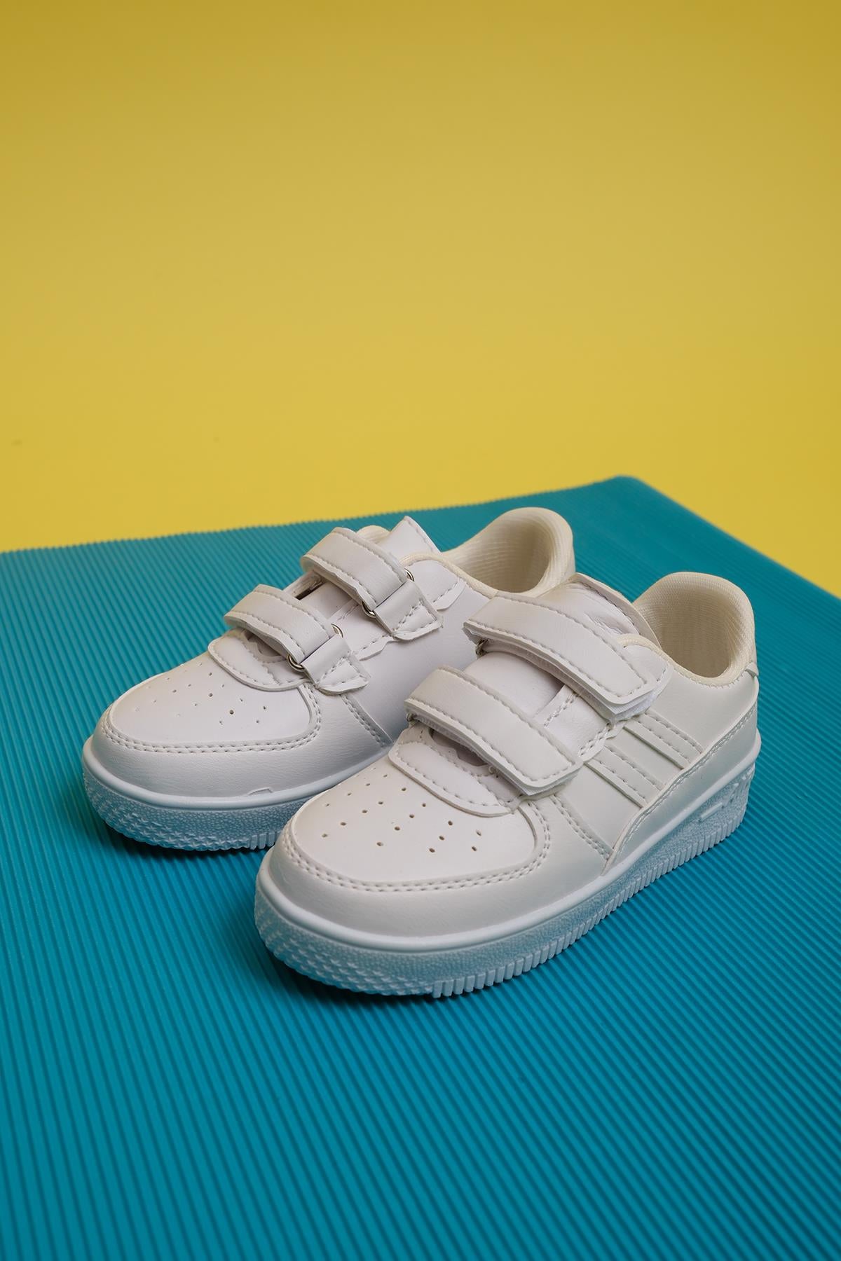 Razze Rahat Kalın Taban Bantlı Unisex Bebek Çocuk Sneaker