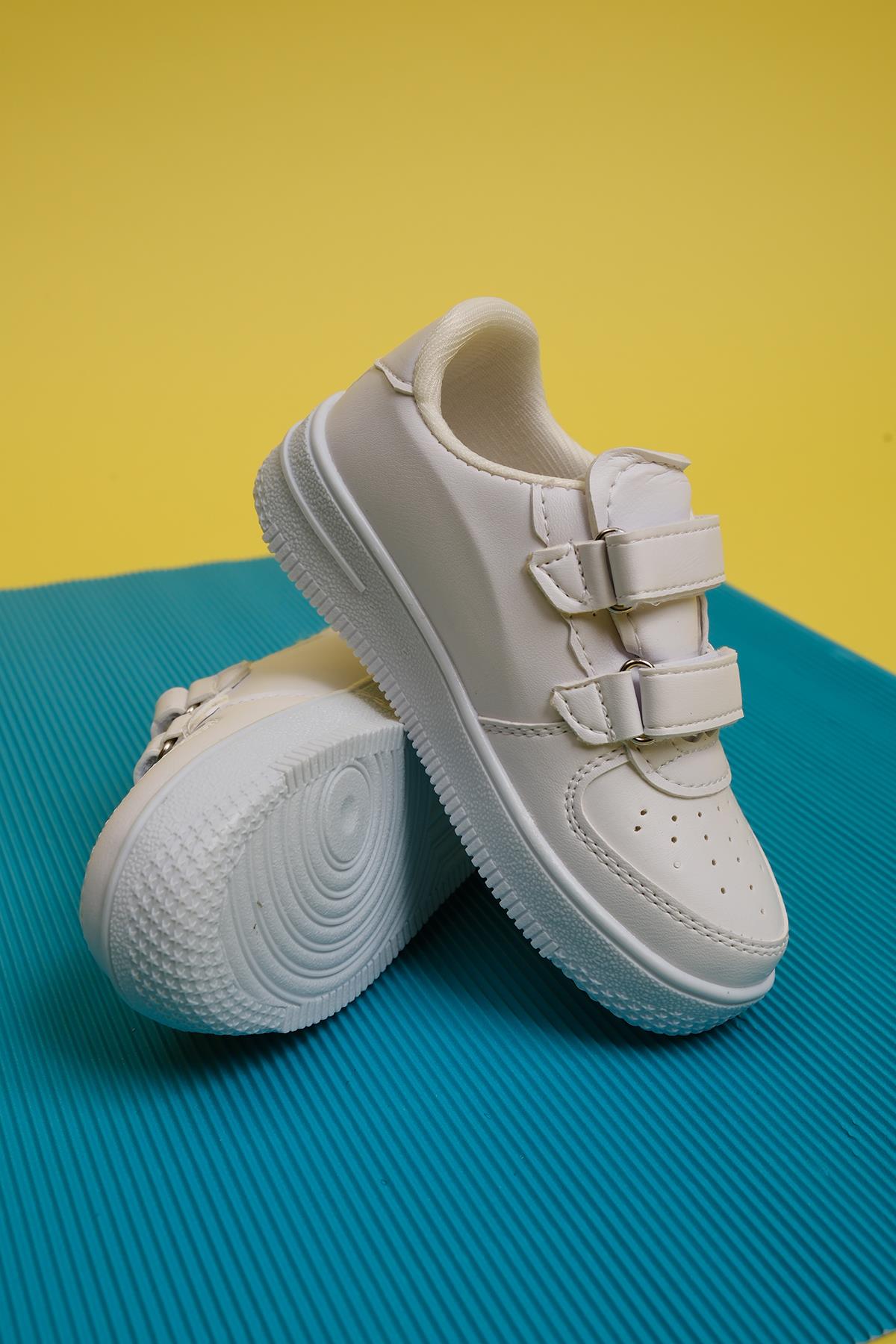 Razze Rahat Kalın Taban Bantlı Unisex Bebek Çocuk Sneaker