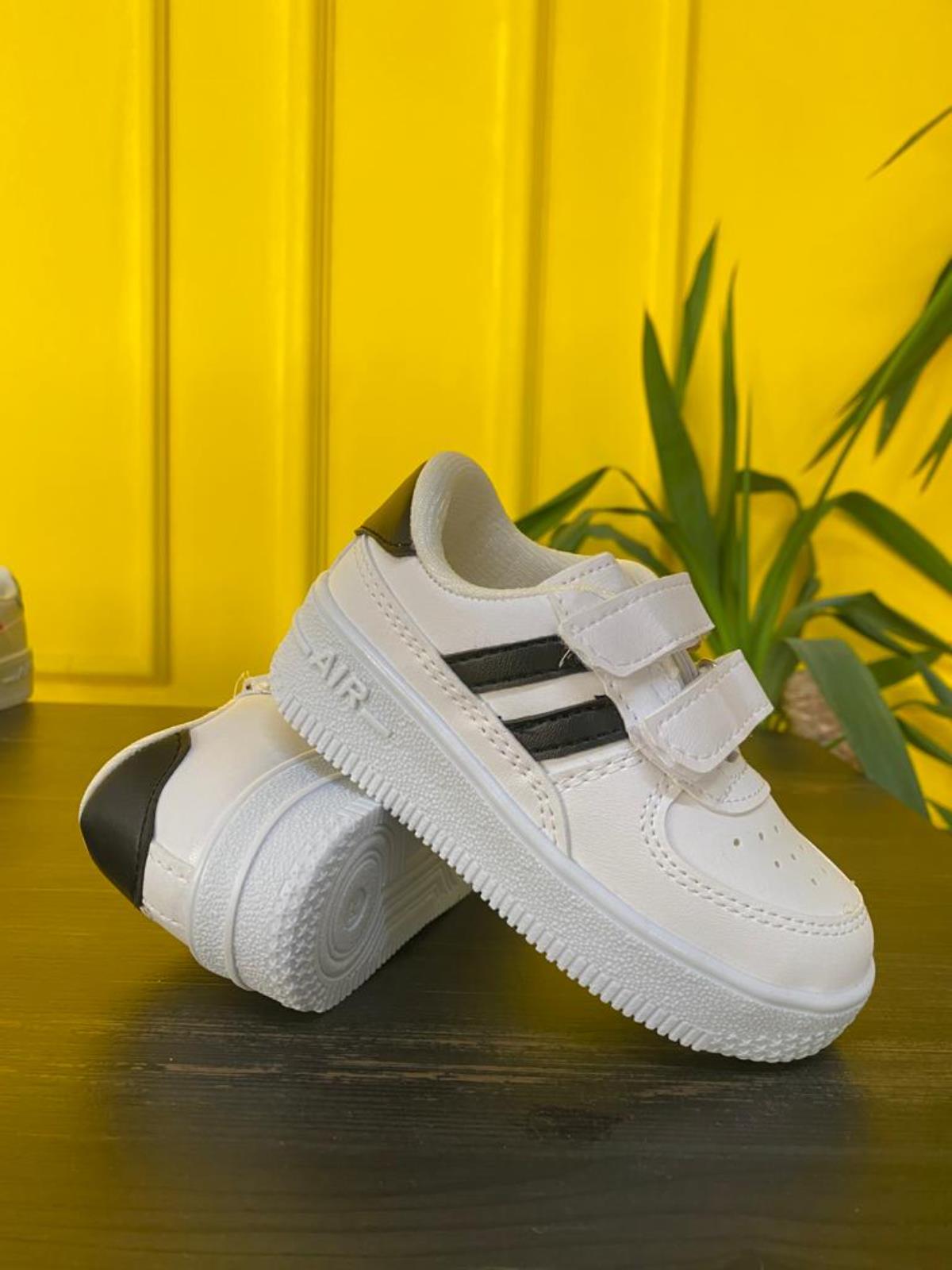 Razze Rahat Kalın Taban Bantlı Unisex Bebek Çocuk Sneaker