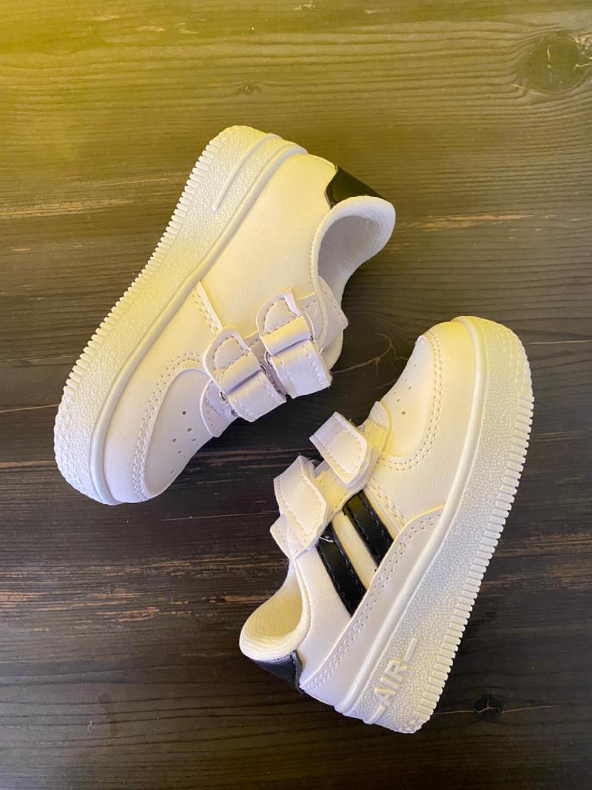 Razze Rahat Kalın Taban Bantlı Unisex Bebek Çocuk Sneaker