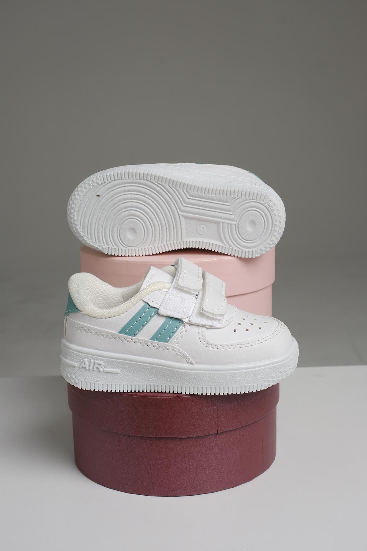 Razze Rahat Kalın Taban Bantlı Unisex Bebek Çocuk Sneaker