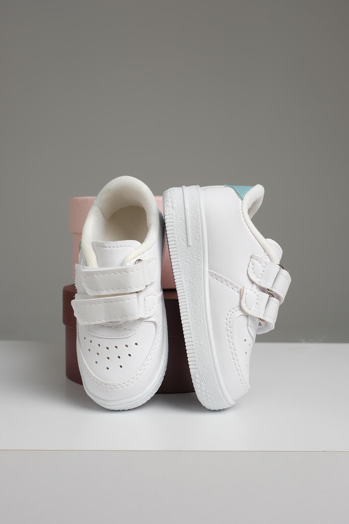 Razze Rahat Kalın Taban Bantlı Unisex Bebek Çocuk Sneaker
