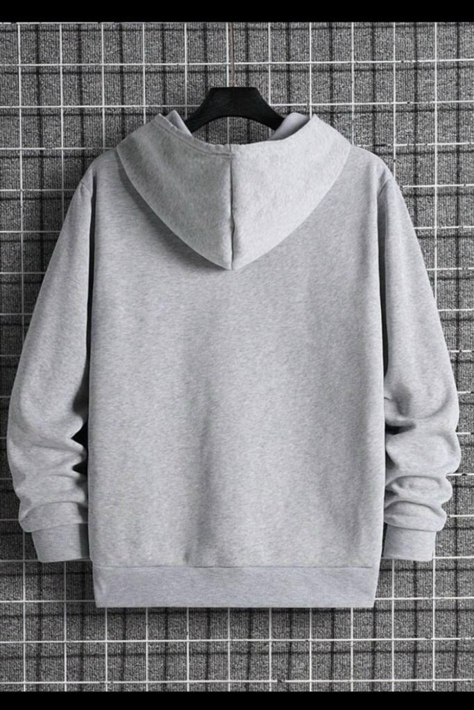 Focus Ön Baskılı İçi Pamuklu Unisex Erkek Sweatshirt