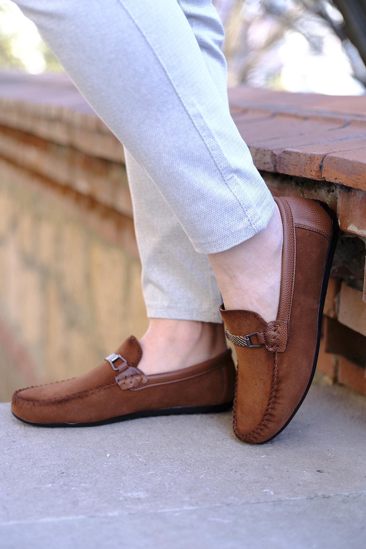 Hty 921 Kemer Toka Detaylı Erkek Loafer