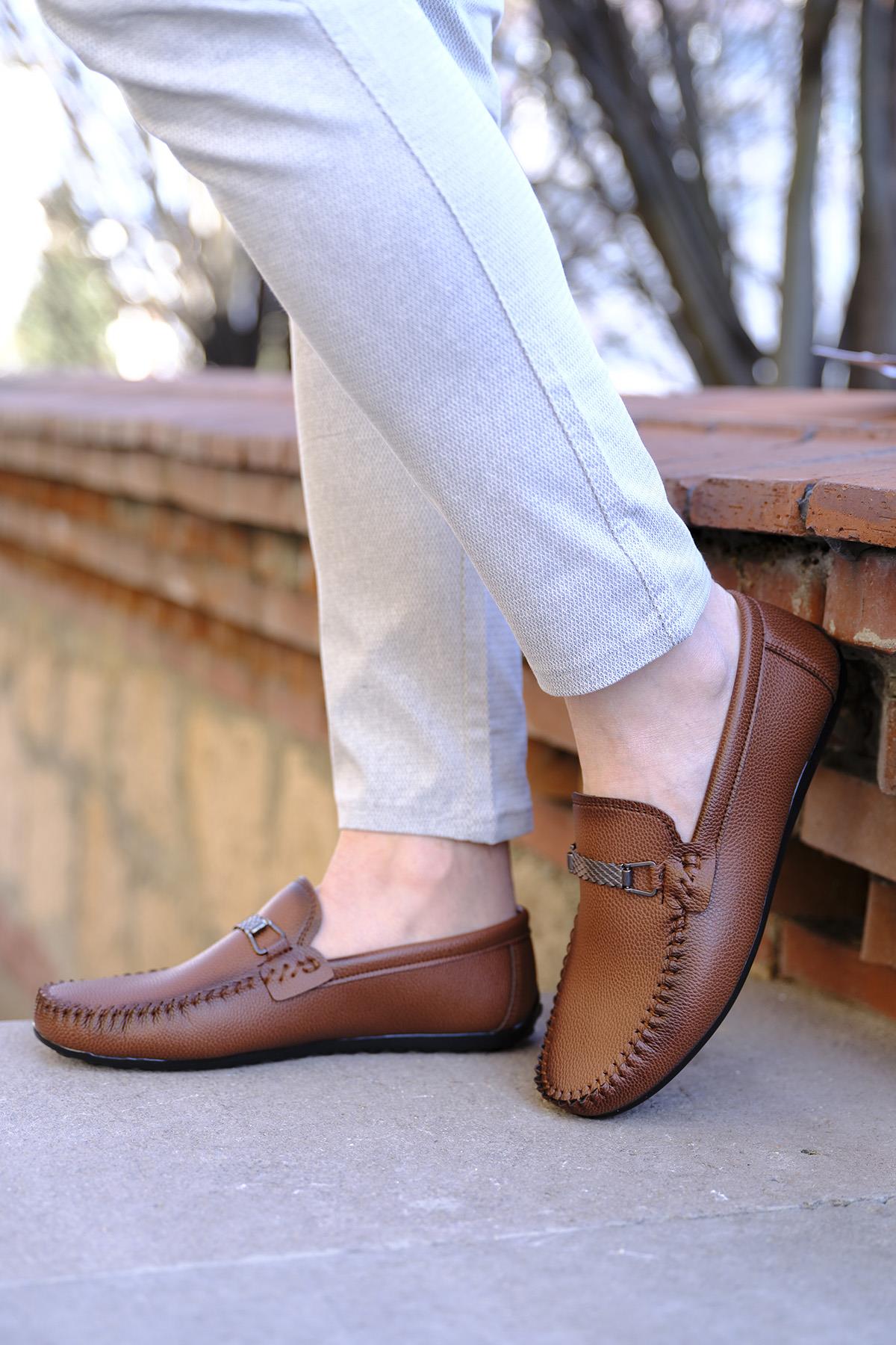 Hty 921 Kemer Toka Detaylı Erkek Loafer