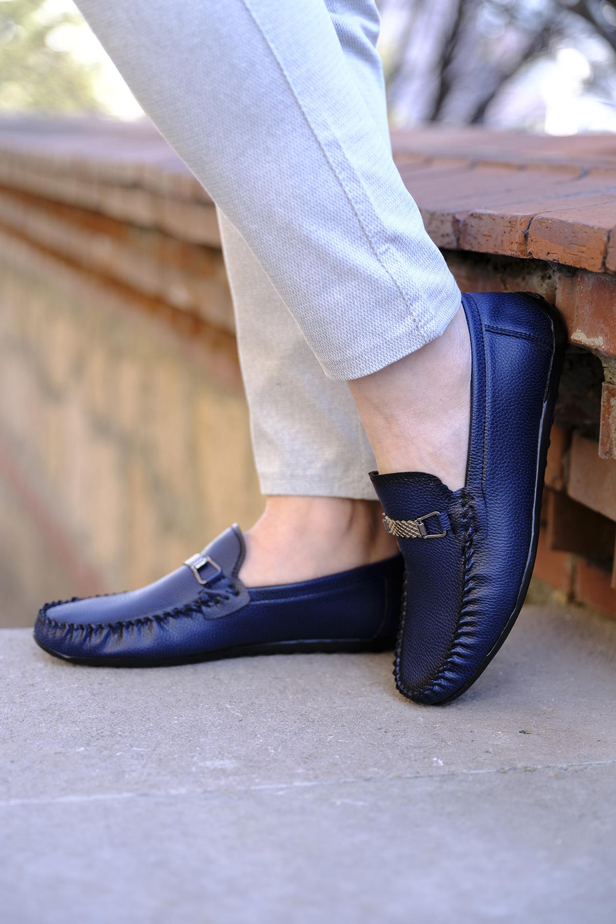 Hty 921 Kemer Toka Detaylı Erkek Loafer