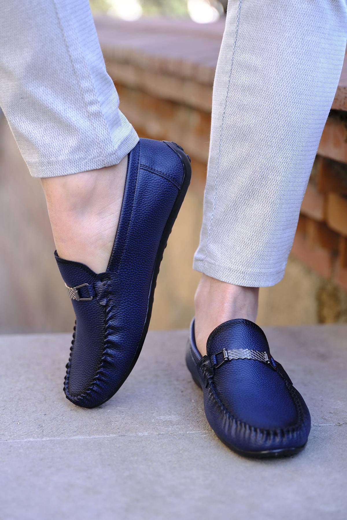 Hty 921 Kemer Toka Detaylı Erkek Loafer