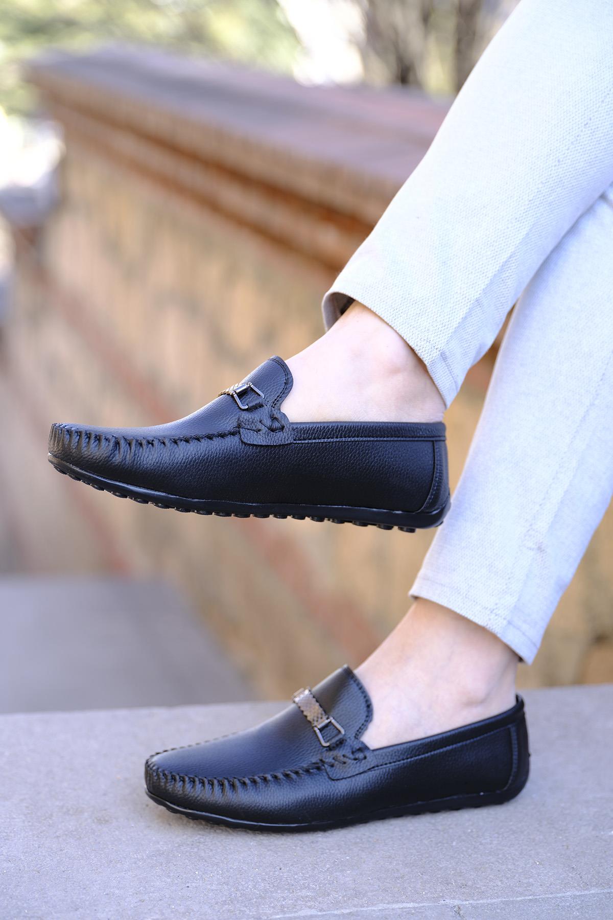 Hty 921 Kemer Toka Detaylı Erkek Loafer