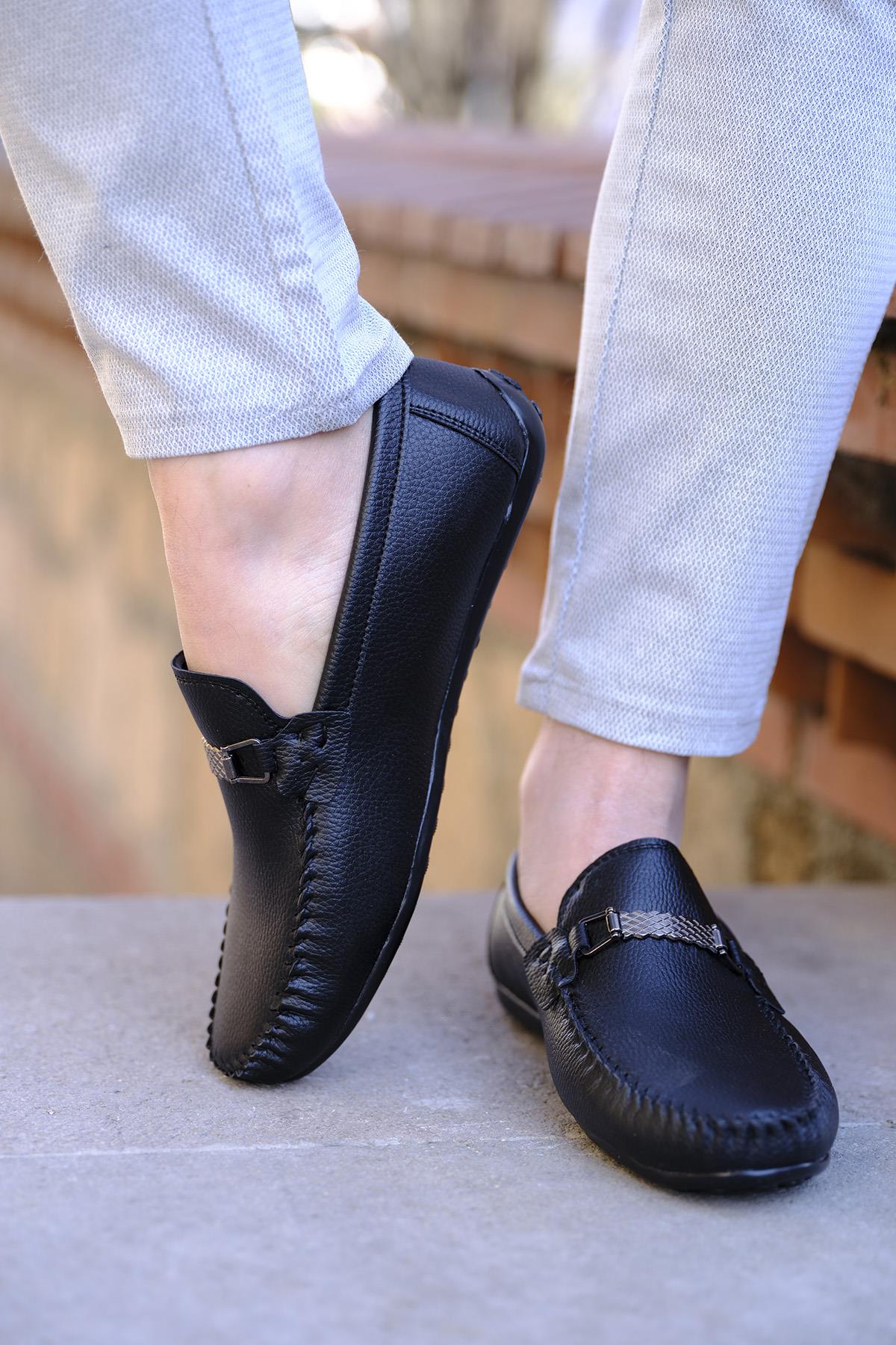 Hty 921 Kemer Toka Detaylı Erkek Loafer