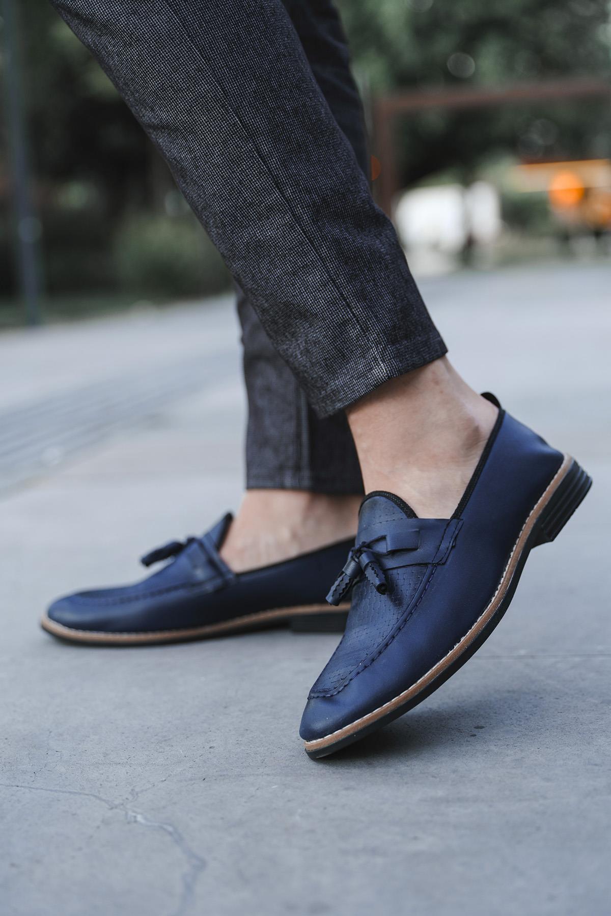 Hty Miles Püsküllü Erkek Loafer Ayakkabı