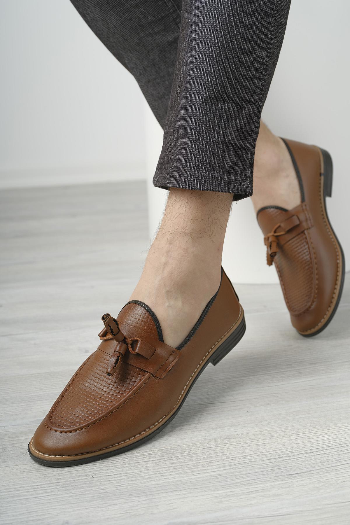Hty Miles Püsküllü Erkek Loafer Ayakkabı