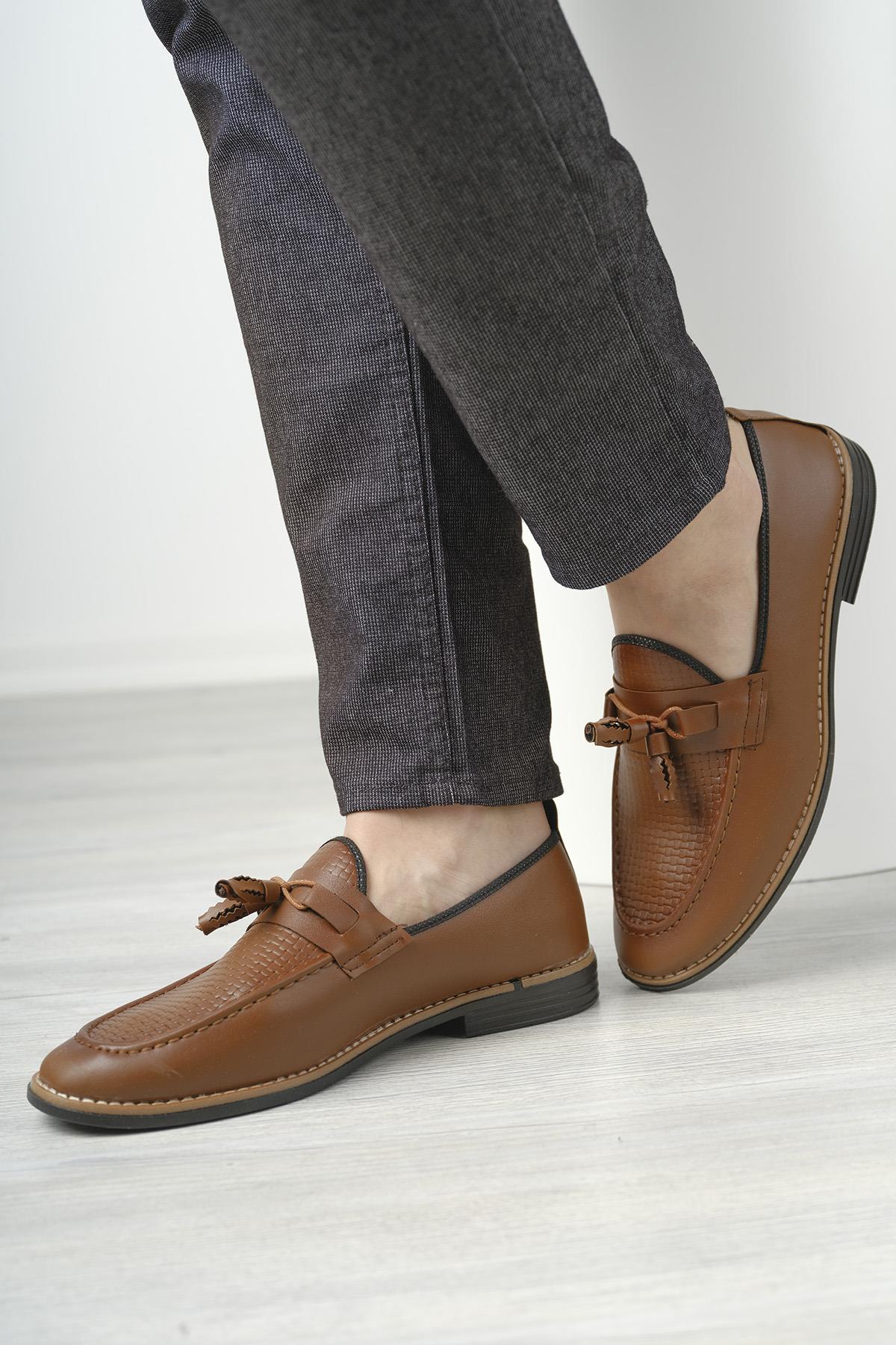 Hty Miles Püsküllü Erkek Loafer Ayakkabı
