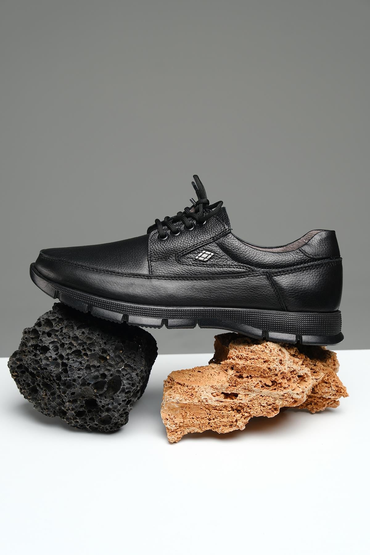 Kleo Ortopedik Topuk Masajlı Hakiki Deri Erkek Ayakkabı