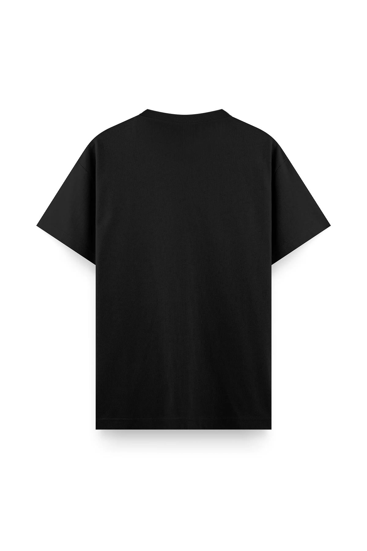 Loyalty Ön Baskılı Bisiklet Yaka Unisex Tshirt