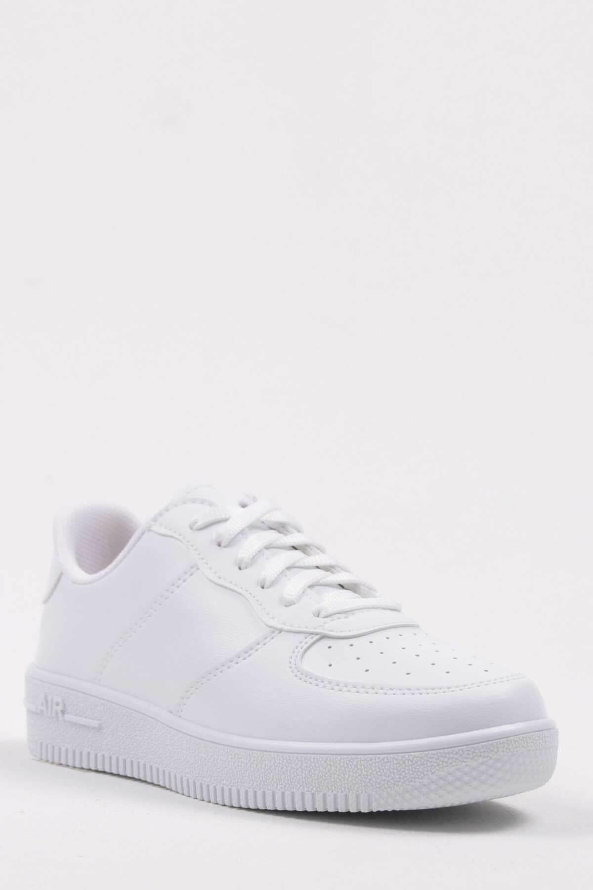 Mario Rahat Taban Bağcıklı Unisex Sneaker
