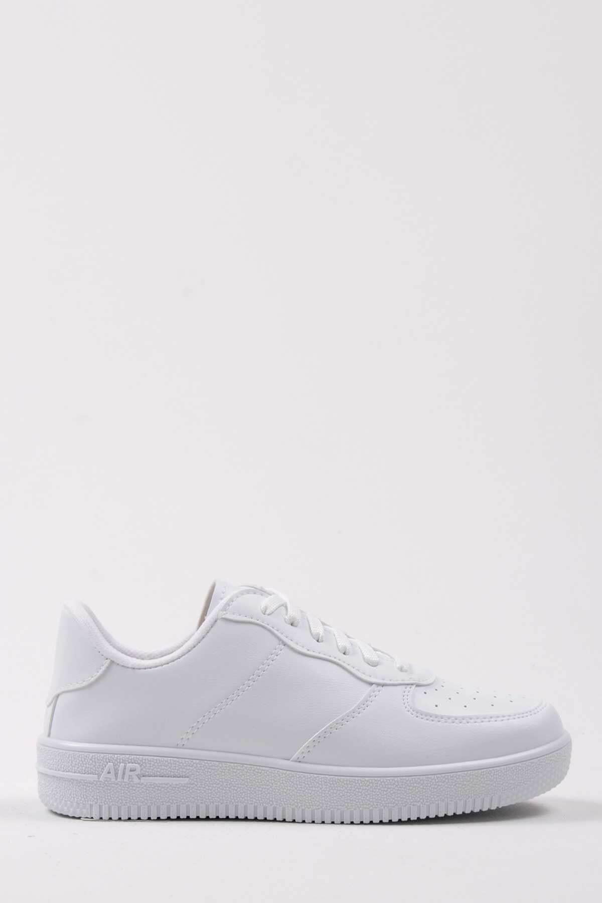 Mario Rahat Taban Bağcıklı Unisex Sneaker