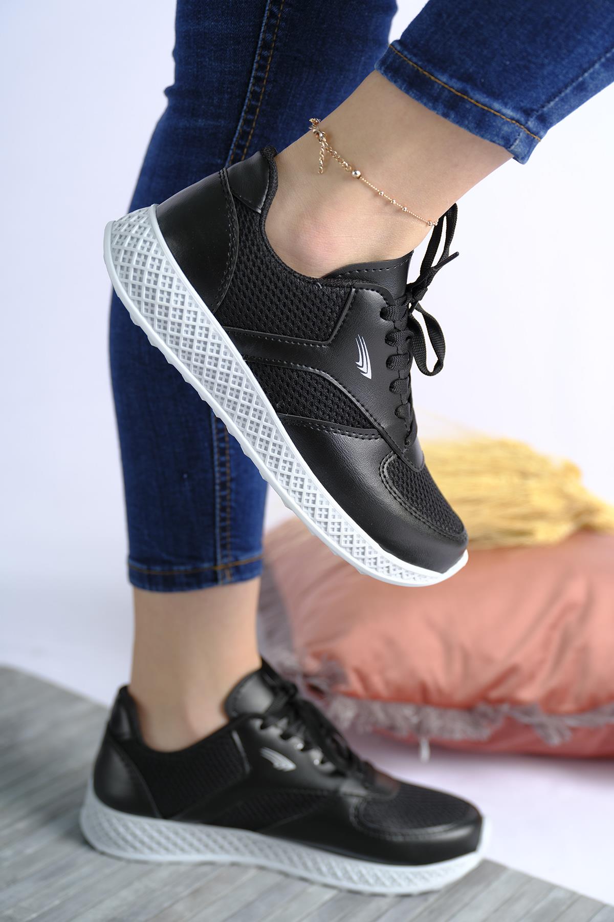 Monica Kalın Taban Fileli Kadın Sneaker