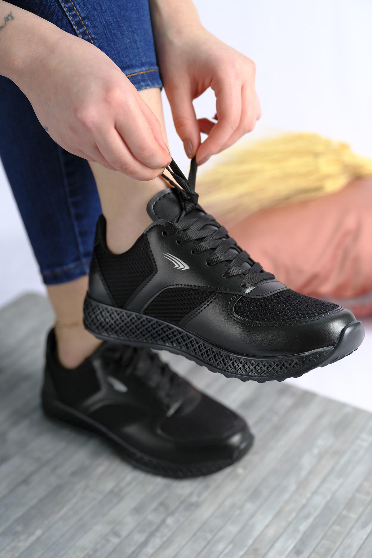 Monica Kalın Taban Fileli Kadın Sneaker