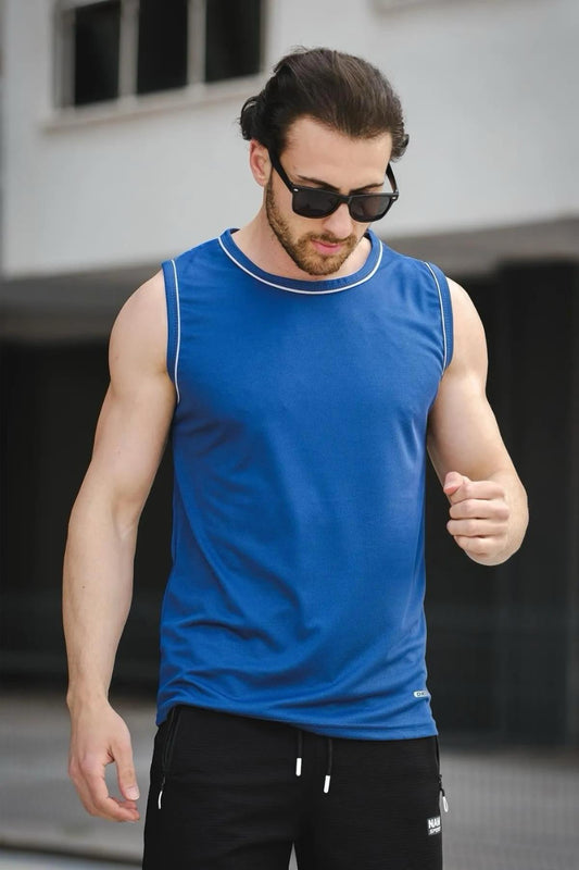 Mozi Mikro Polyester Slim Fit Perform Antrenman Sporcu Erkek Atlet