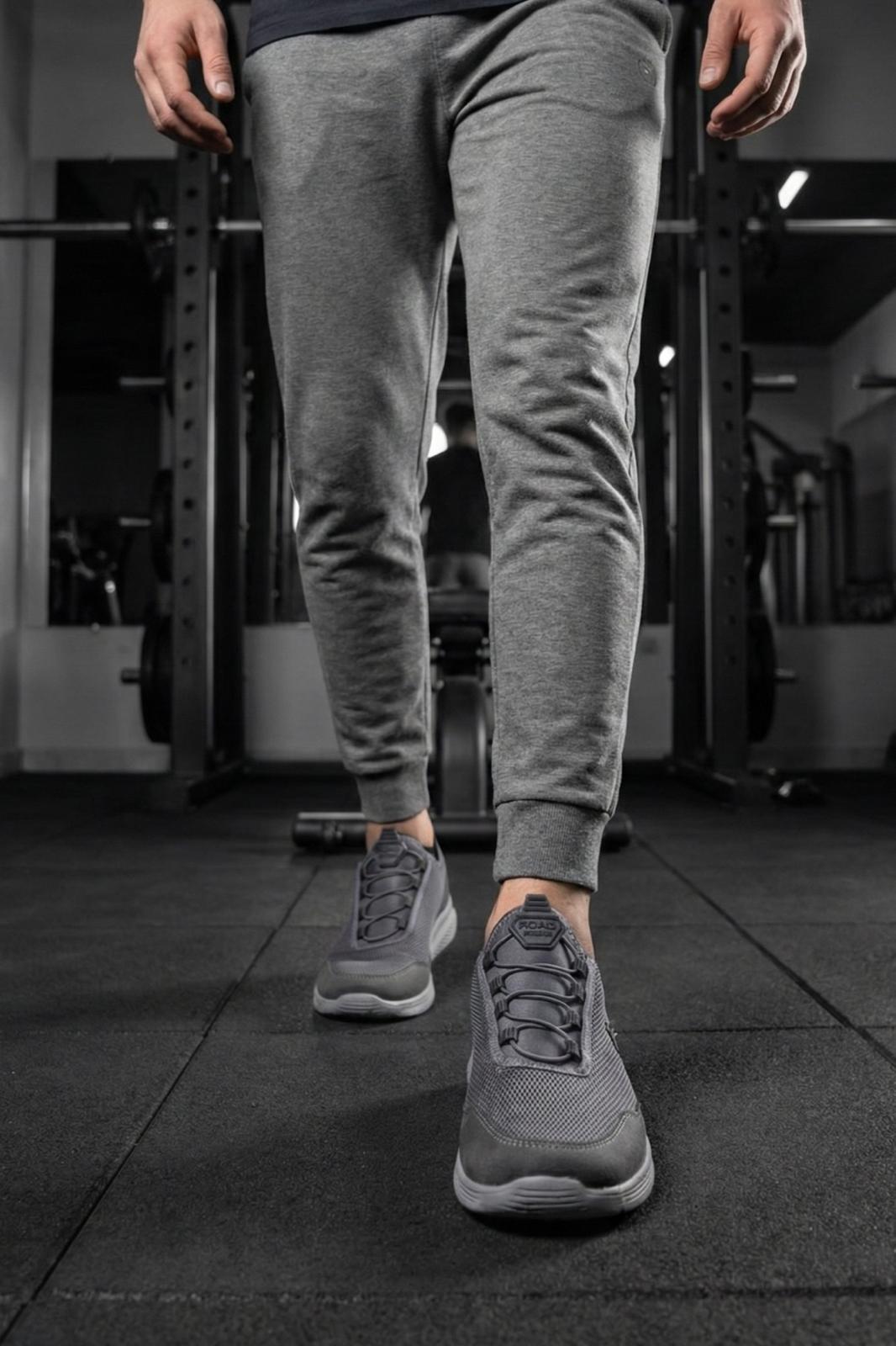 Roaf Lastik Bağcıklı Nefes Alabilen Hafif Rahat Taban Erkek Sneaker