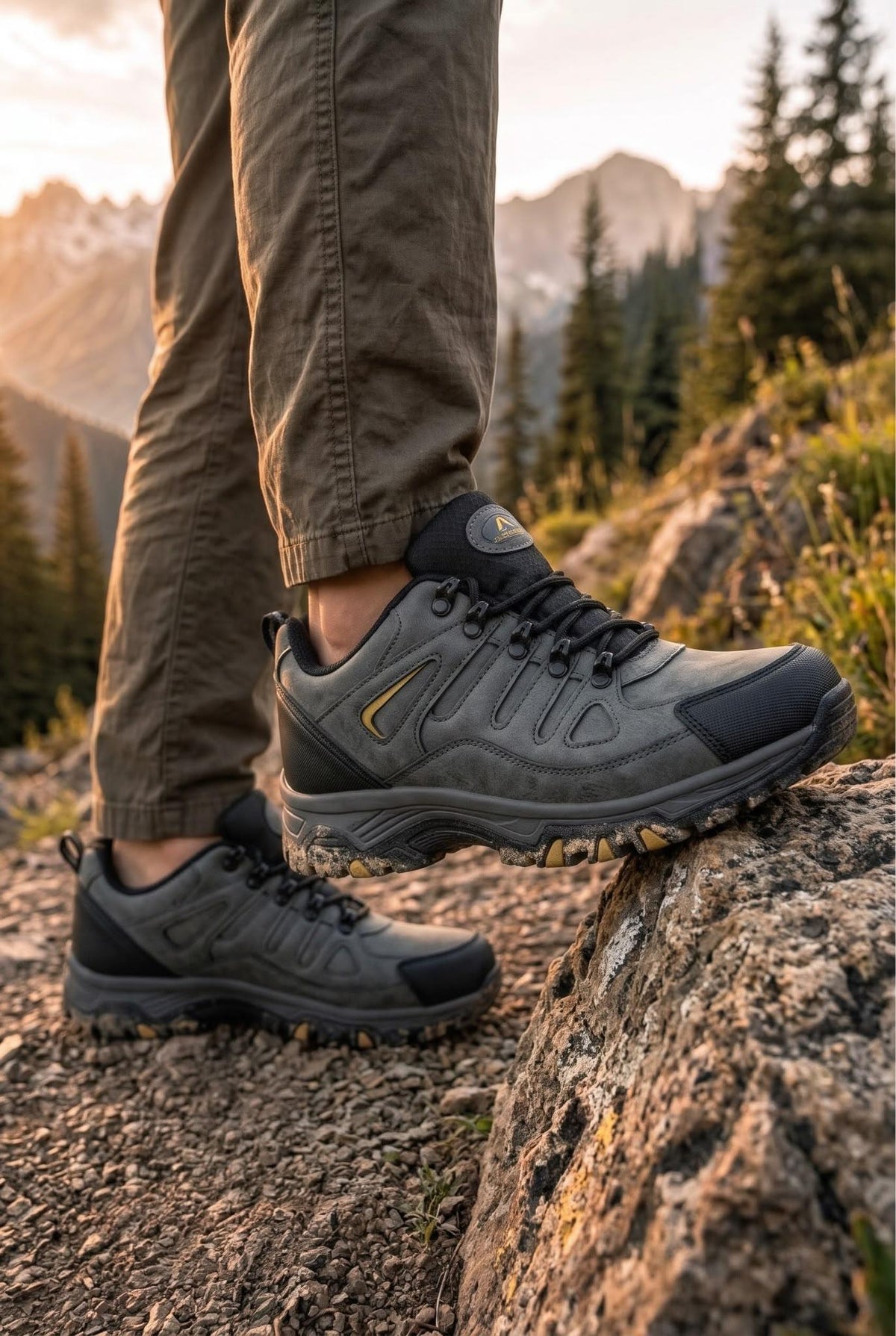 Wnf 3031 Erkek Büyük Beden Outdoor Bot Spor Ayakkabı Trekking ve Doğa Yürüyüşü Ayakkabısı (45-46-47 Numara)