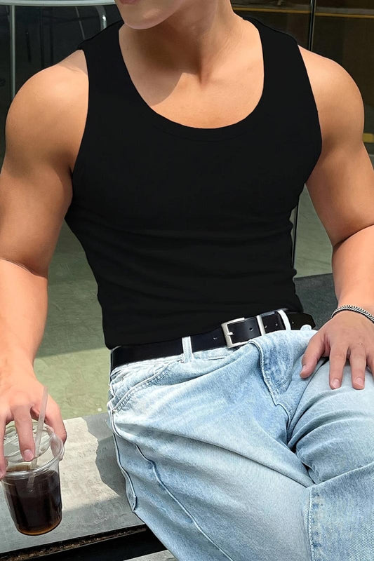 Wove Paket Slim Fit Esnek Likralı Fitilli Nefes Alabilen Kolsuz Sporcu Atlet
