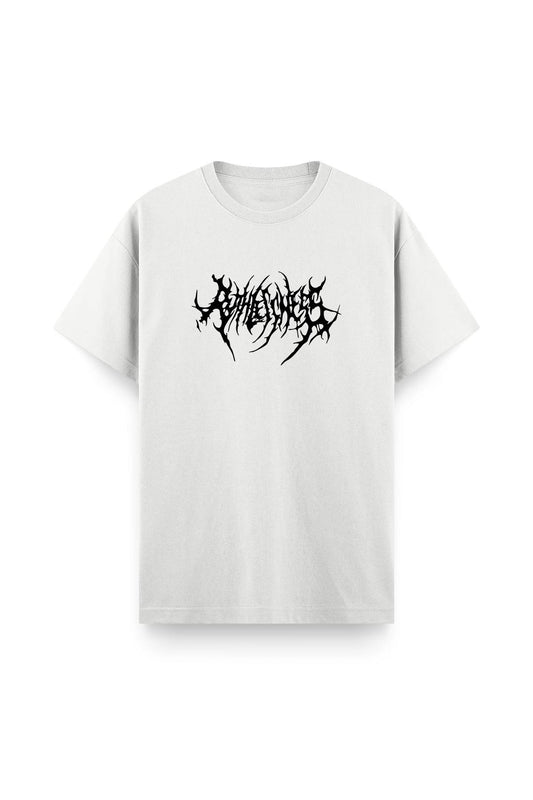 Abylith Ön Baskılı Bisiklet Yaka Unisex Tshirt