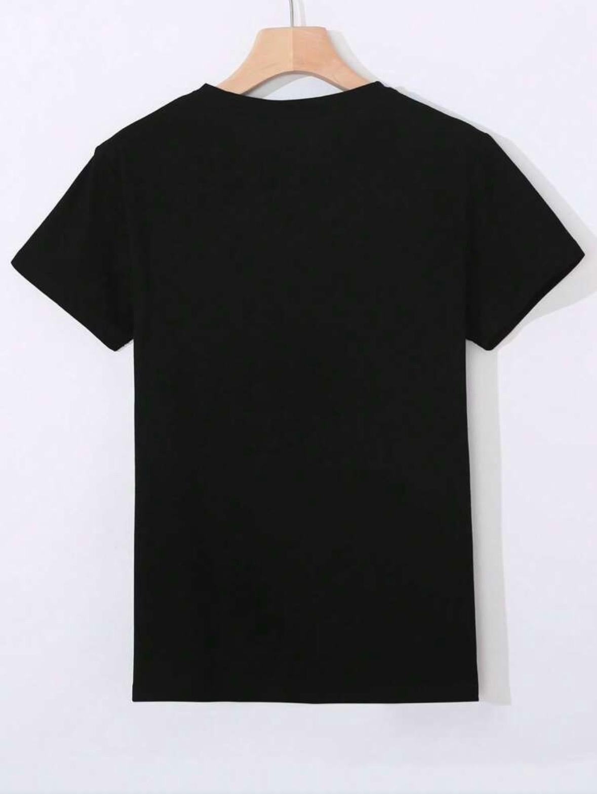 Ayıcık Baskılı Unisex Oversize Sokak Stili T-Shirt