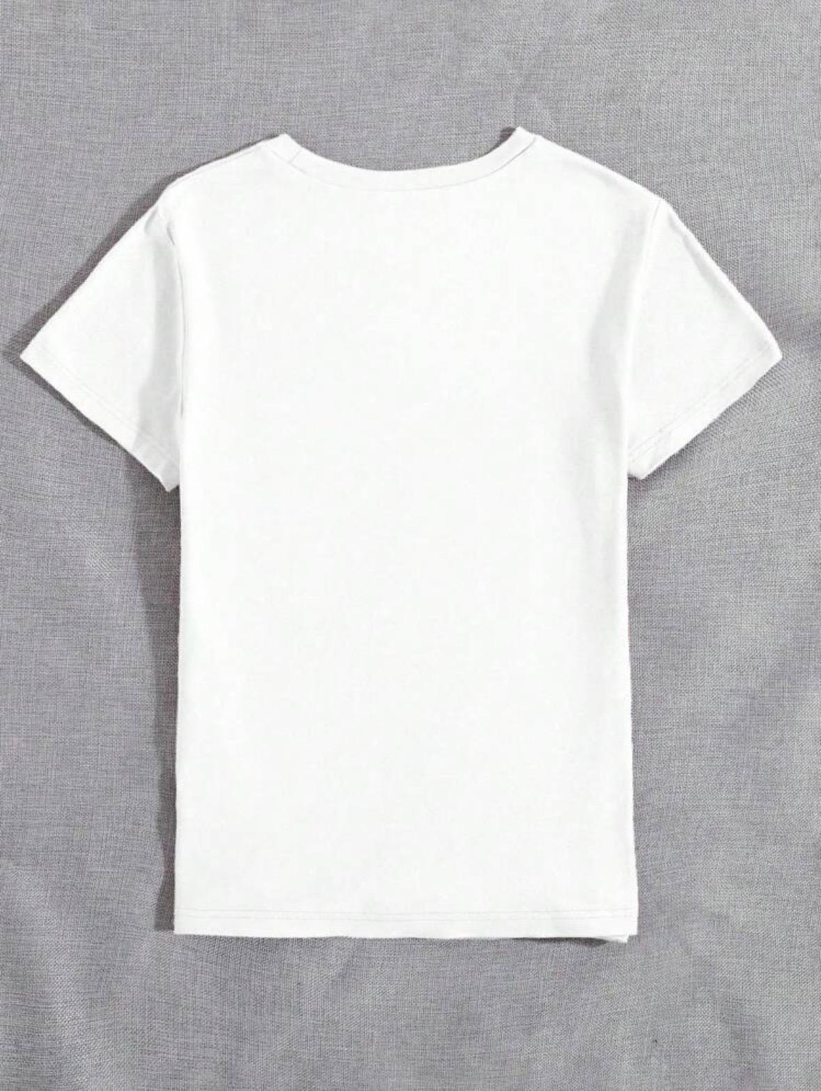 Ayıcık Baskılı Unisex Oversize Sokak Stili T-Shirt