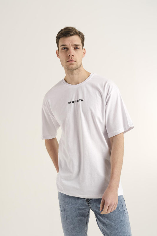 Dani Brooklyn Erkek Comfort Tshirt Büyük Beden Erkek Tshirt