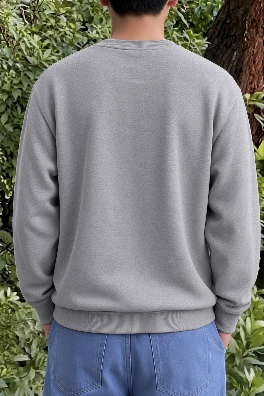 Bs Watermelon Sugar Karpuz Baskılı Unisex Bisiklet Yaka Sweatshirt