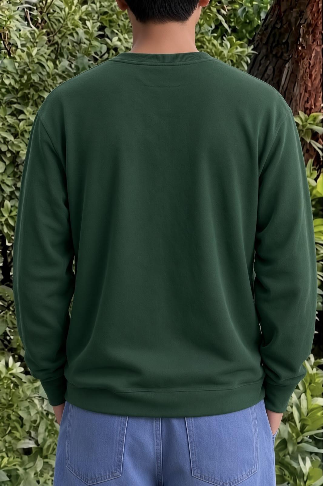 Bs Watermelon Sugar Karpuz Baskılı Unisex Bisiklet Yaka Sweatshirt