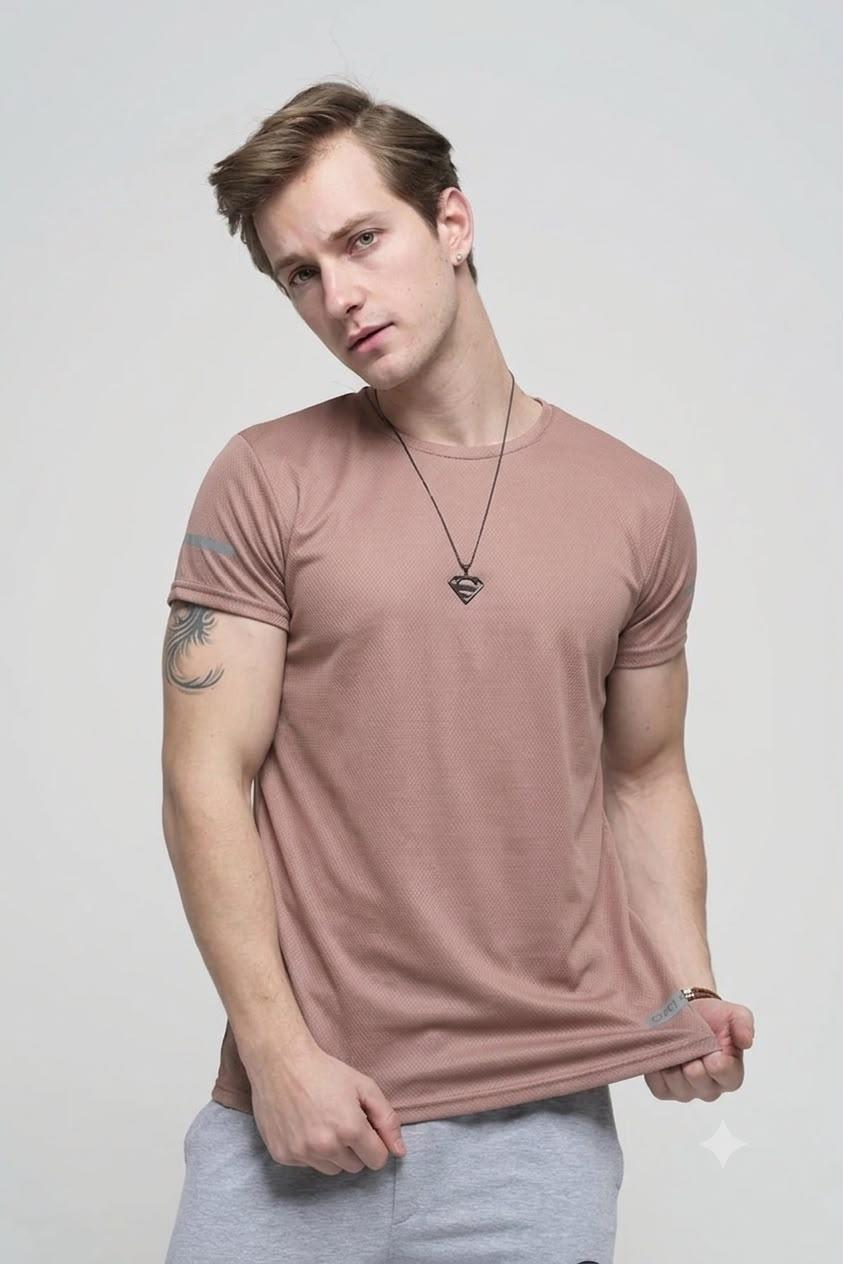 Cappi Mikro Polyester Slim Fit Perform Antrenman Sporcu Erkek Tshirt
