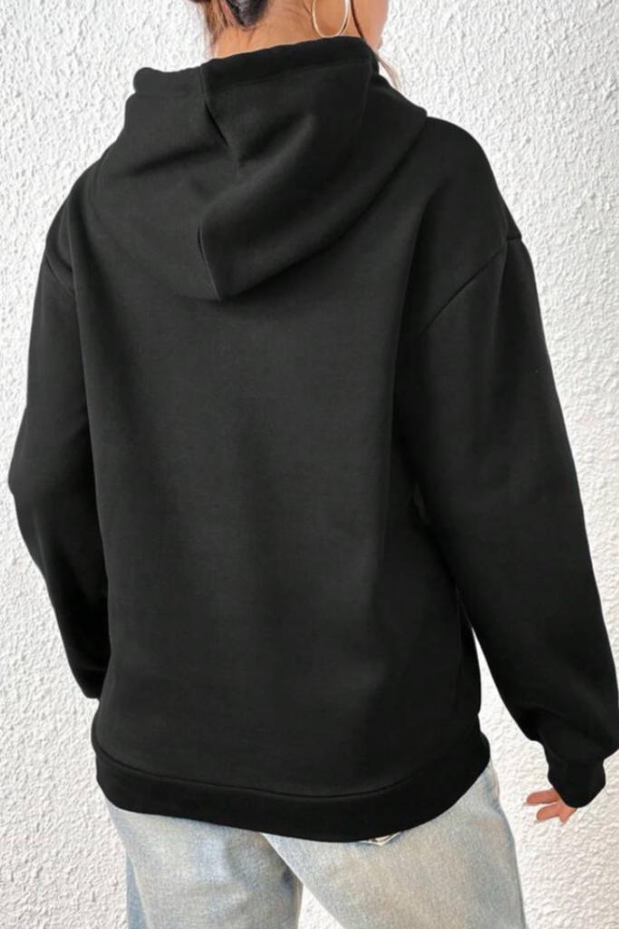 Lole Düz Basic Pamuklu Kapüşonlu Kadın Sweatshirt