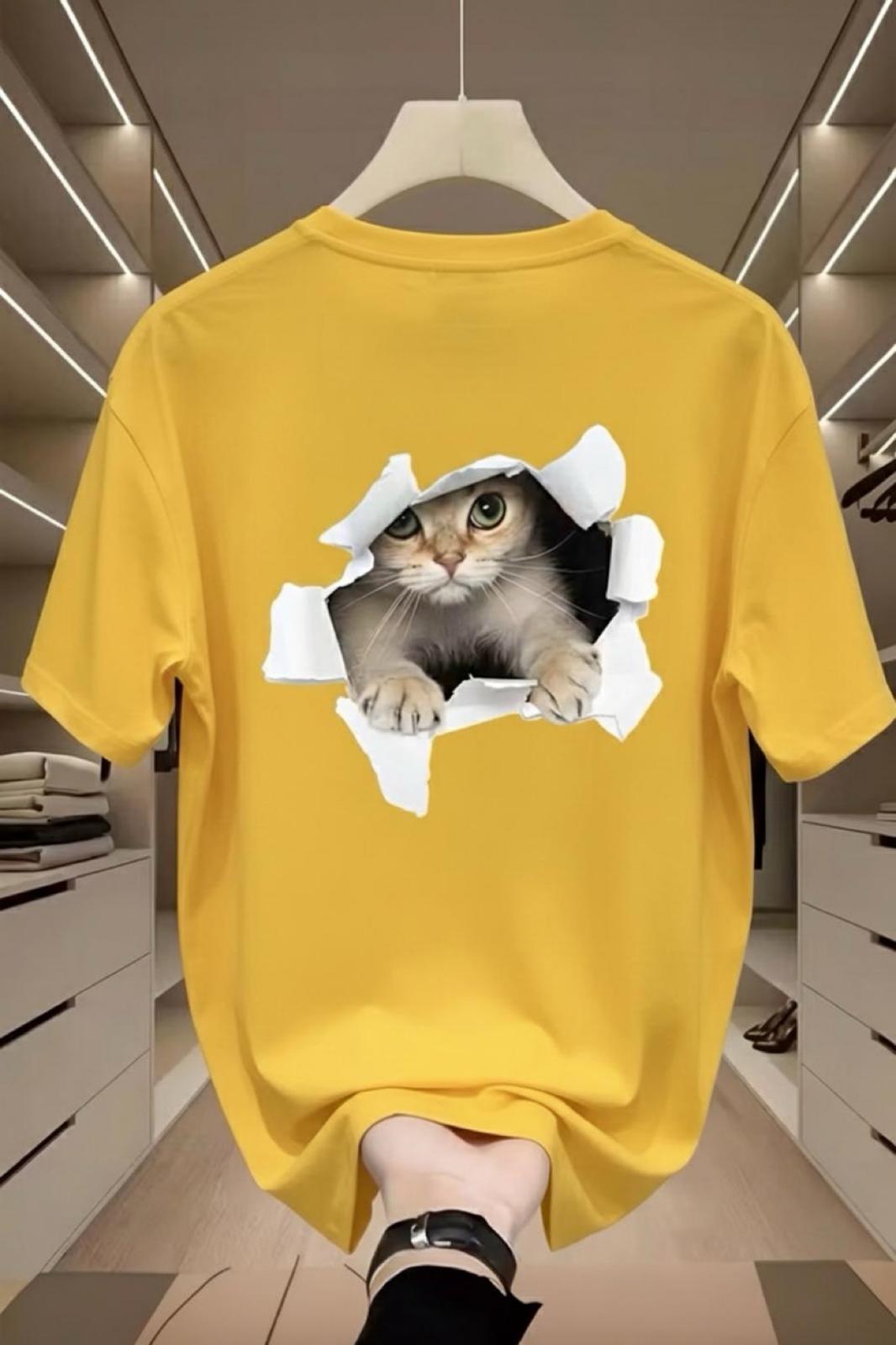 Catys 2026 Oversize Unisex Kadın Tshirt