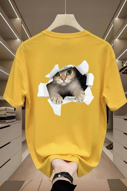 Catys 2026 Oversize Unisex Kadın Tshirt