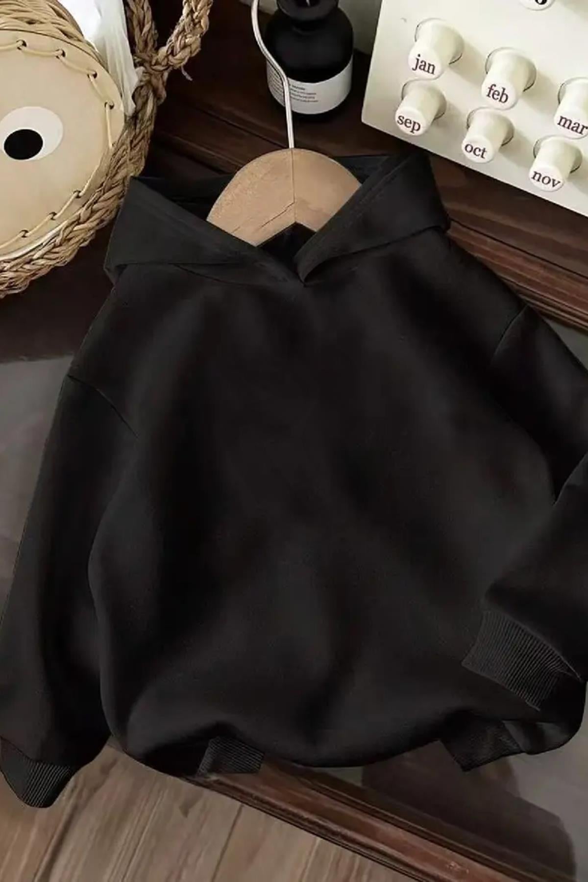 Chery Sırt Baskılı İçi Pamuklu Unisex Sweatshirt